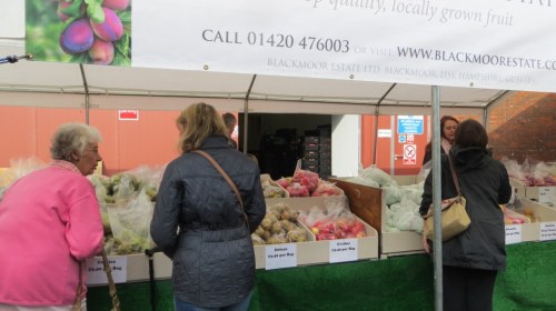 And of course the apple and pear sales. We've grown so many apples this year that I was forbidden from buying any more. We got some lovely Comice pears, though.