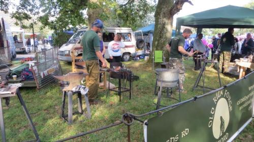 The blacksmiths were there again this year ...