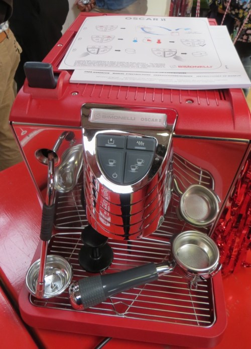 On the other hand, this Simonelli Oscar II might be within reach ...