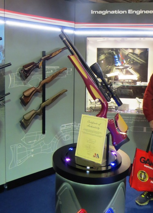 THis Air Arms special edition is really for collectors, not for actual use.  It's over £2,000!