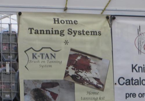 No, not to tone you up for the holidays, but a way of dressing the skins of squirrels, bunnies, and so on.